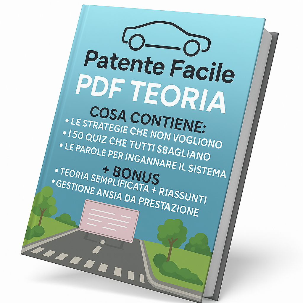 TEORIA PATENTE: PDF Guida completa Patente B | E-BOOK