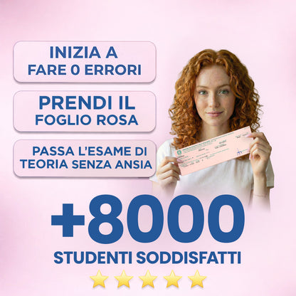 METODO 0 ERRORI | E-BOOK per Patente B